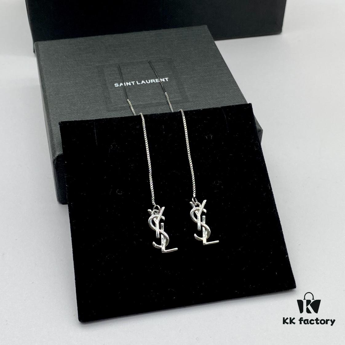 Saint Laurent YSL Classic Stud Earrings