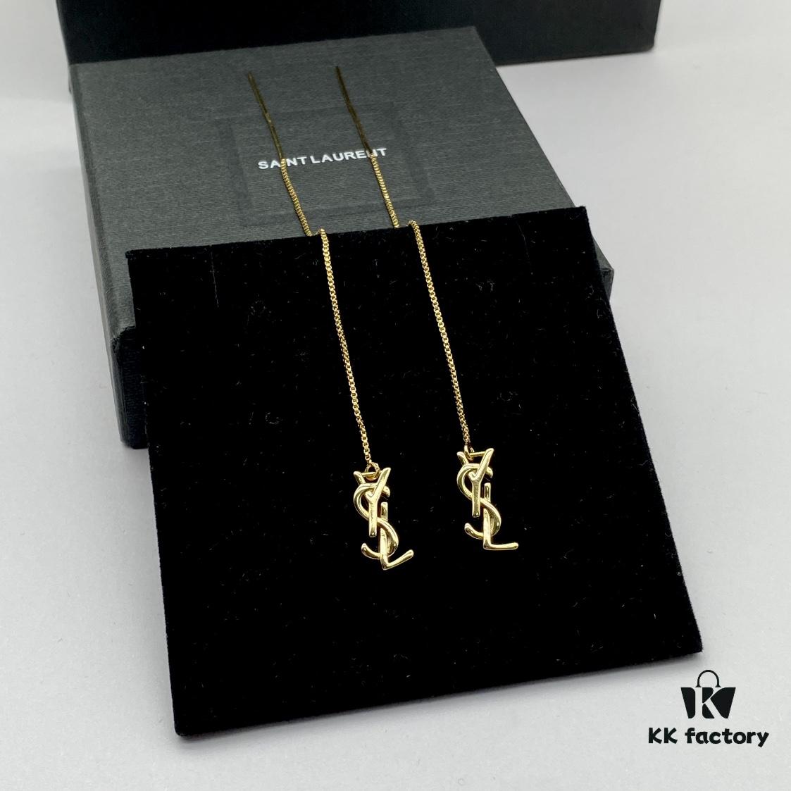 Saint Laurent YSL Classic Stud Earrings