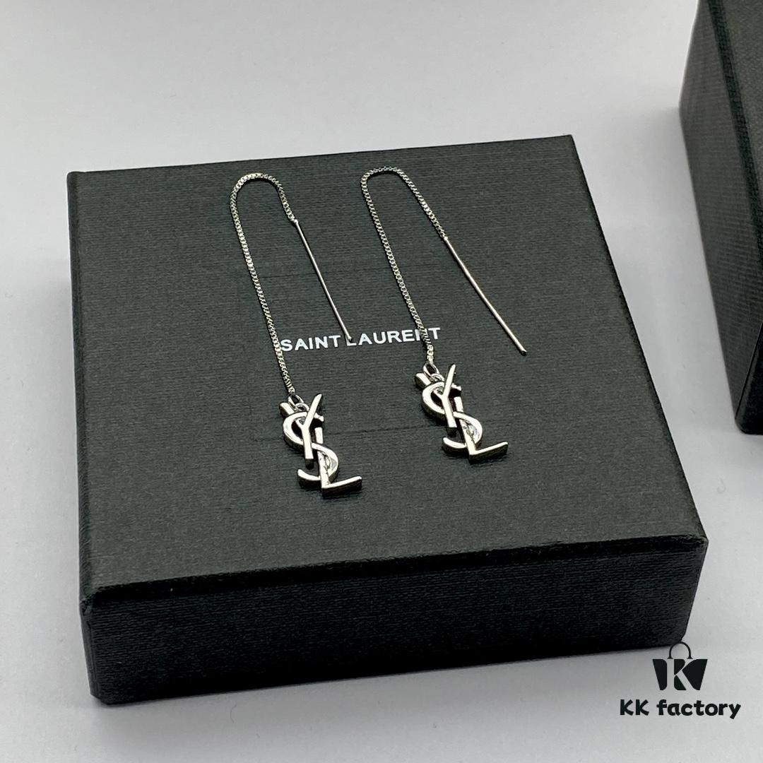 Saint Laurent YSL Classic Stud Earrings