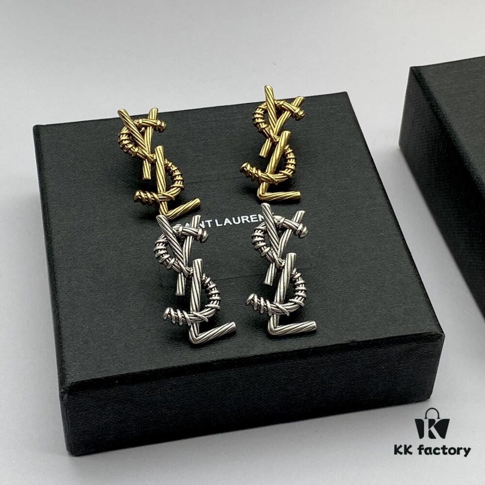 Saint Laurent YSL Stud Earrings