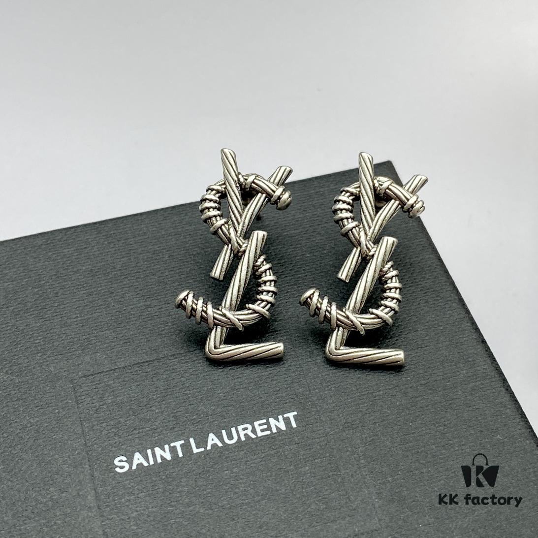 Saint Laurent YSL Stud Earrings