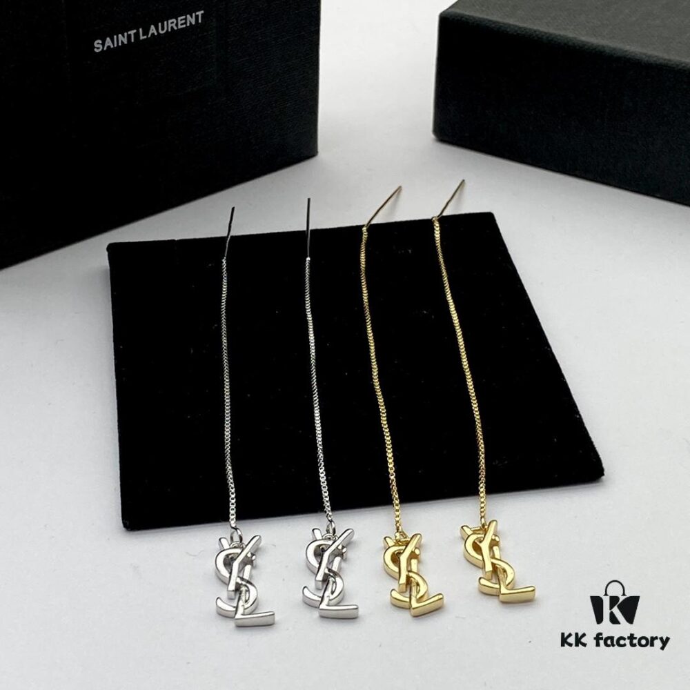 Saint Laurent YSL Classic Stud Earrings