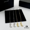 Saint Laurent YSL Classic Stud Earrings