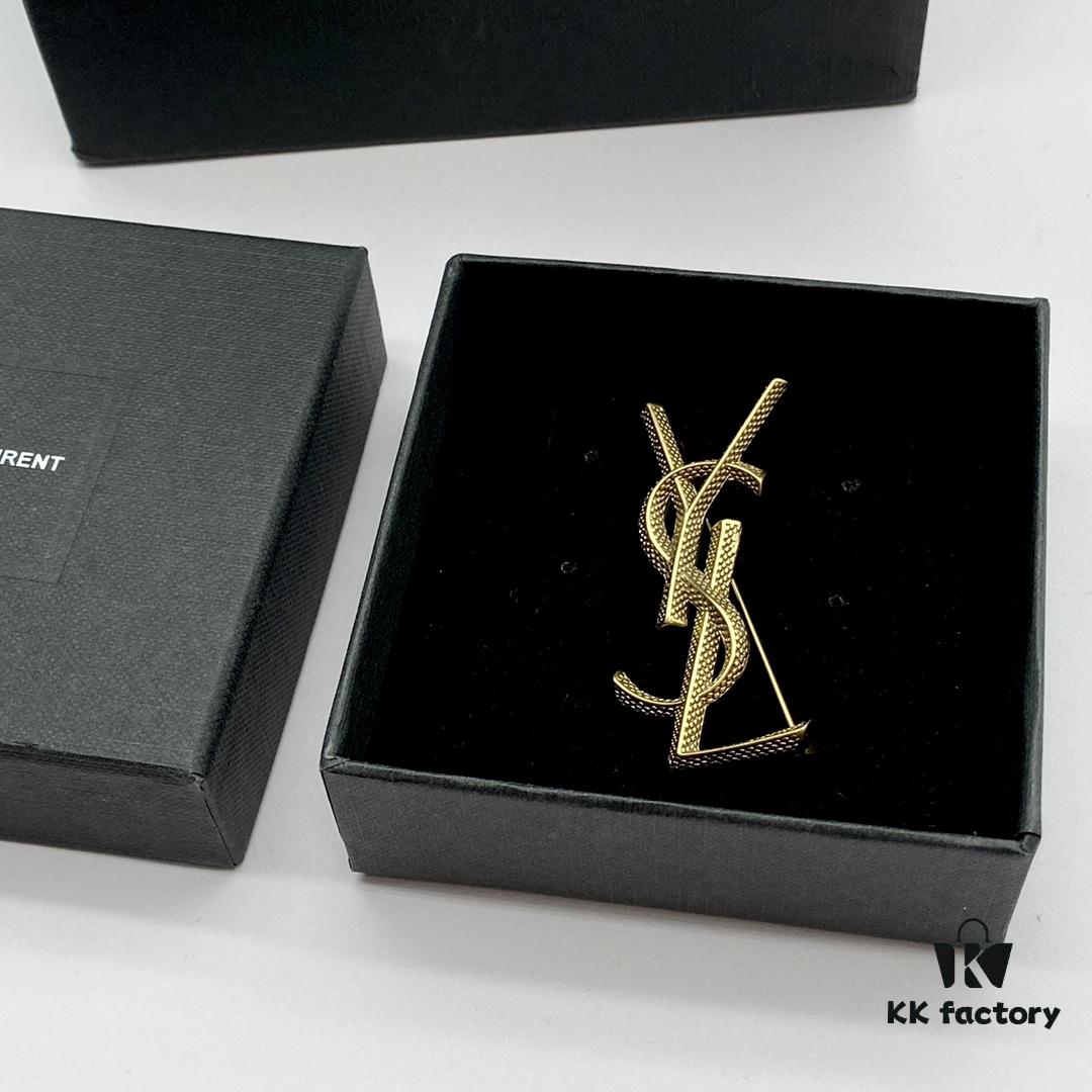 Saint Laurent YSL Brooch