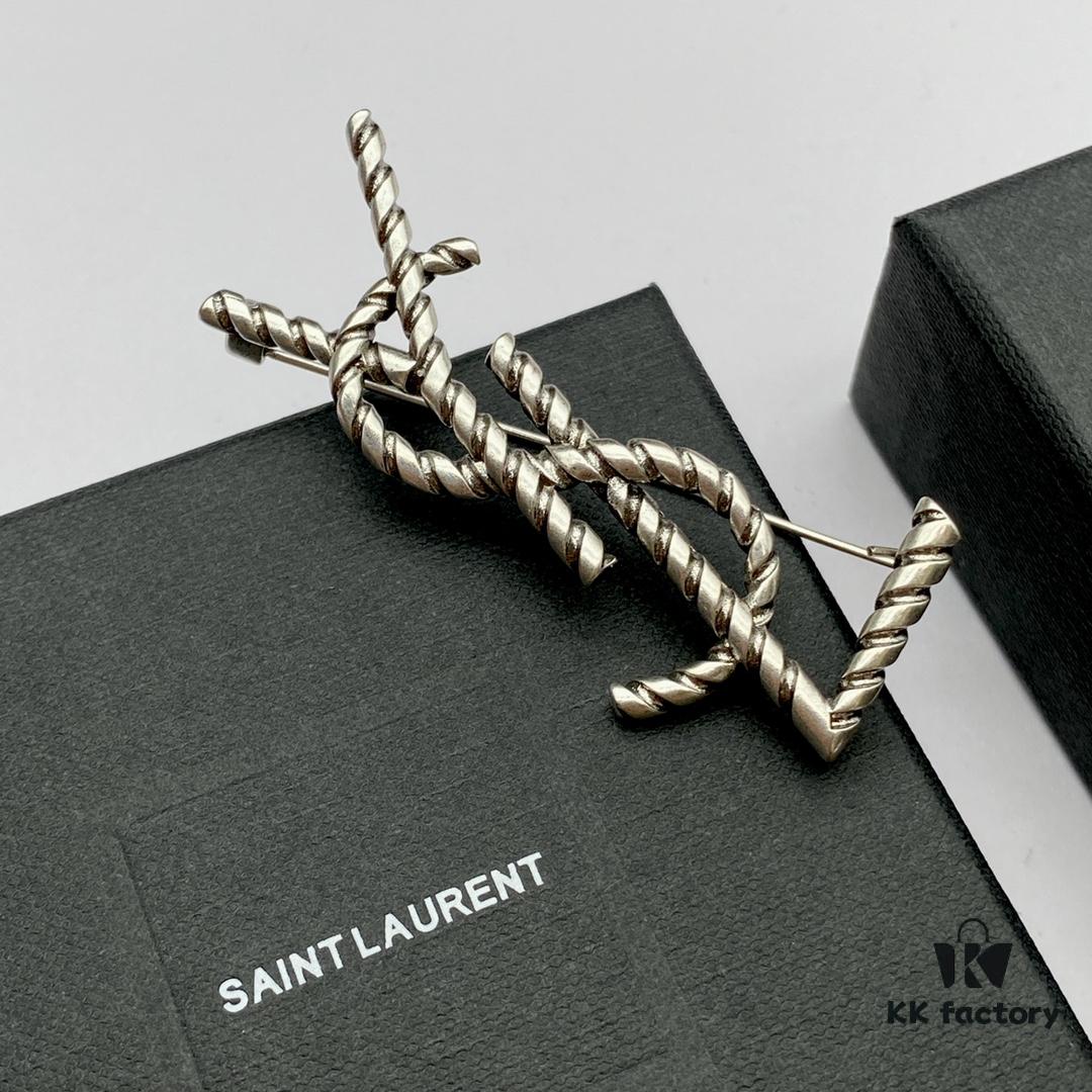 Saint Laurent YSL New Brooch