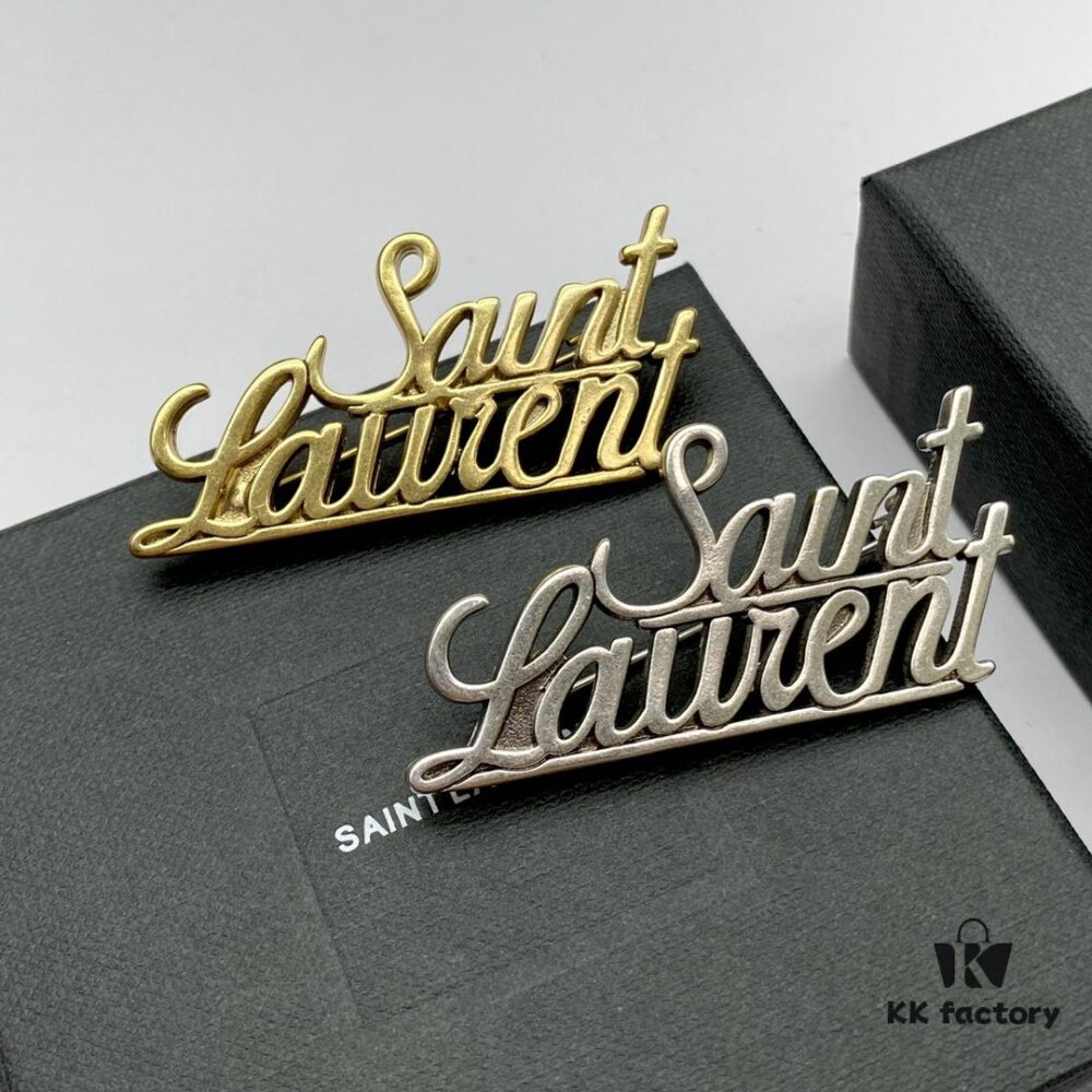 6930190212f62673a6facf98 Saint Laurent YSL New Model Brooch