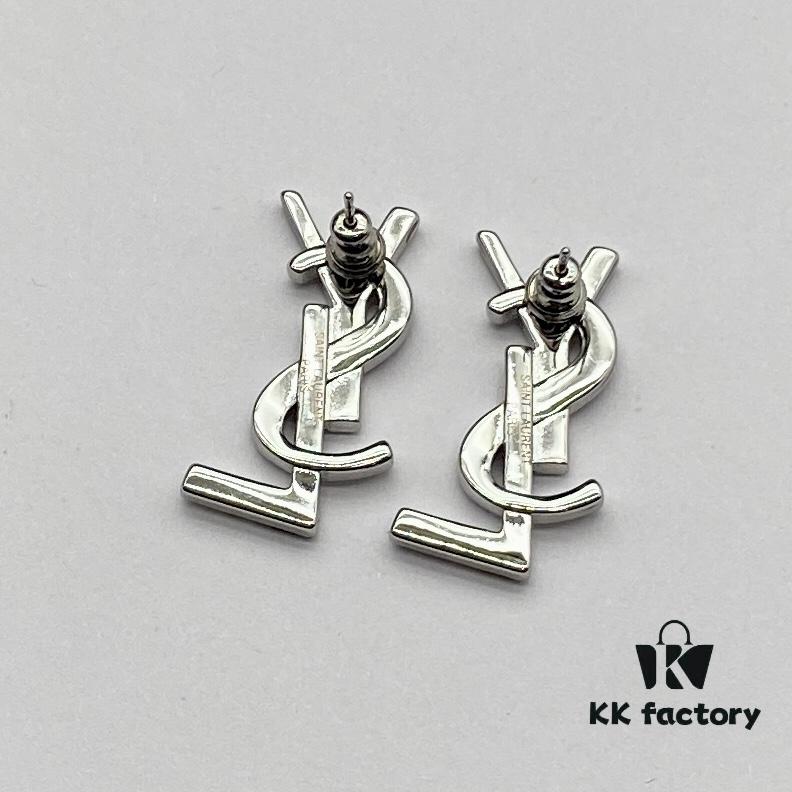 Saint Laurent YSL Classic Stud Earrings
