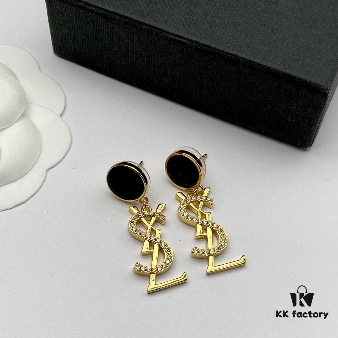 Saint Laurent YSL New Stud Earrings