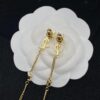 Saint Laurent YSL New Tassel Stud Earrings