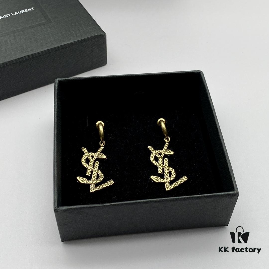 Saint Laurent YSL New Stud Earrings