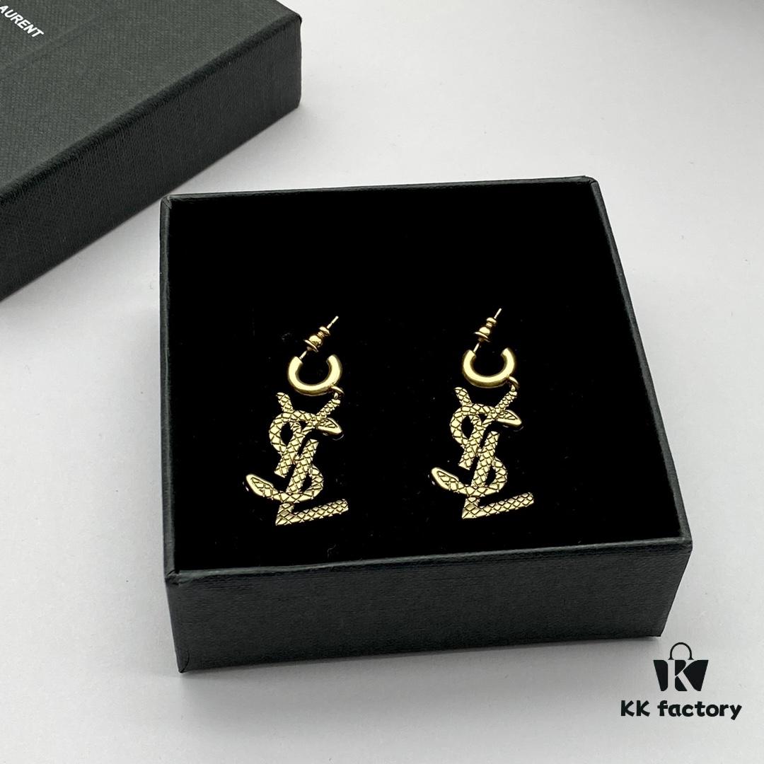 Saint Laurent YSL New Stud Earrings