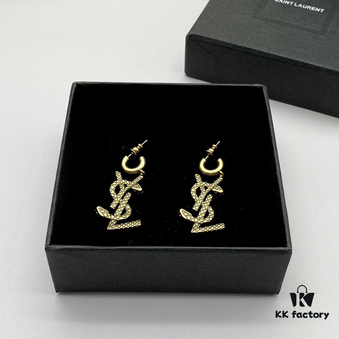 Saint Laurent YSL New Stud Earrings