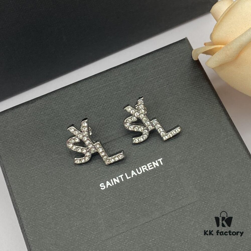 693019ac12f62673a6fad04e Saint Laurent YSL New Stud Earrings