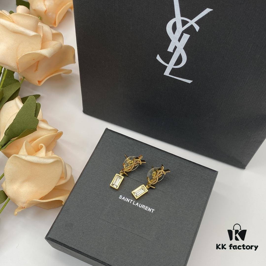 Saint Laurent YSL New Arrival Stud Earrings