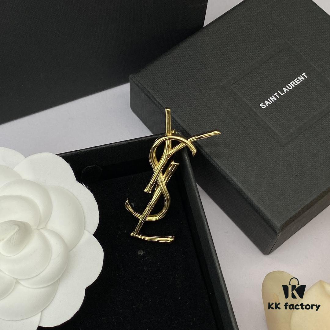Saint Laurent YSL New Brooch