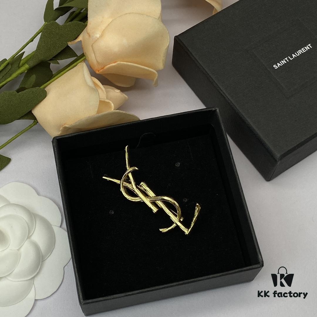 Saint Laurent YSL New Brooch