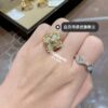693019cf12f62673a6fad080 Buccellati Red, Pink, Blue Chalcedony, Black Onyx, White Shell, Green, Gray Shell, Turquoise Blue Open Ring in Rose Gold and White Gold In Stock