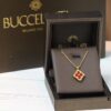693019db12f62673a6fad08f New Arrival💗 💗 Buccellati Opera Tulle Palace-style Clover Double-sided Pendant Necklace