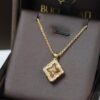 693019dc12f62673a6fad092 New Arrival💗 💗 Buccellati Opera Tulle Palace-style Clover Double-sided Pendant Necklace