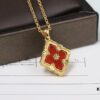 693019dd12f62673a6fad094 New Arrival💗 💗 Buccellati Opera Tulle Palace-style Clover Double-sided Pendant Necklace