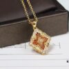 693019de12f62673a6fad096 New Arrival💗 💗 Buccellati Opera Tulle Palace-style Clover Double-sided Pendant Necklace