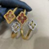 Buccellati Open Bangle Bracelet with CNC Design