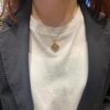 Buccellati Openwork Necklace in Gold and White Gold Bicolor