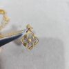 Buccellati Openwork Necklace in Gold and White Gold Bicolor