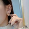 69301a2d12f62673a6fad0f2 Buccellati Opera Grand Red Enamel Earrings, Vintage Court-style Four-Leaf Clover, Large Size
