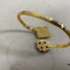 Buccellati Open Bangle Bracelet with CNC Design