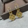 69301a6512f62673a6fad124 Buccellati Opera Grande Series Large Amazonite Earrings, Four-Leaf Clover Design with Renaissance Court Style