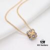 Buccellati Angel Vintage Court Style Diamond-Encrusted Flexible 'Serpent' Necklace