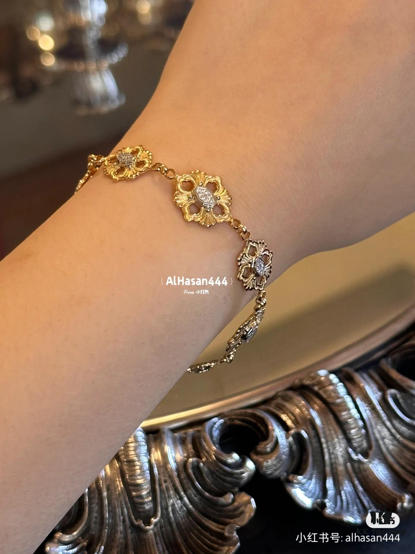 69301a8412f62673a6fad149 Buccellati, Italian High Jewelry Brand, Vintage Court Style Bracelet