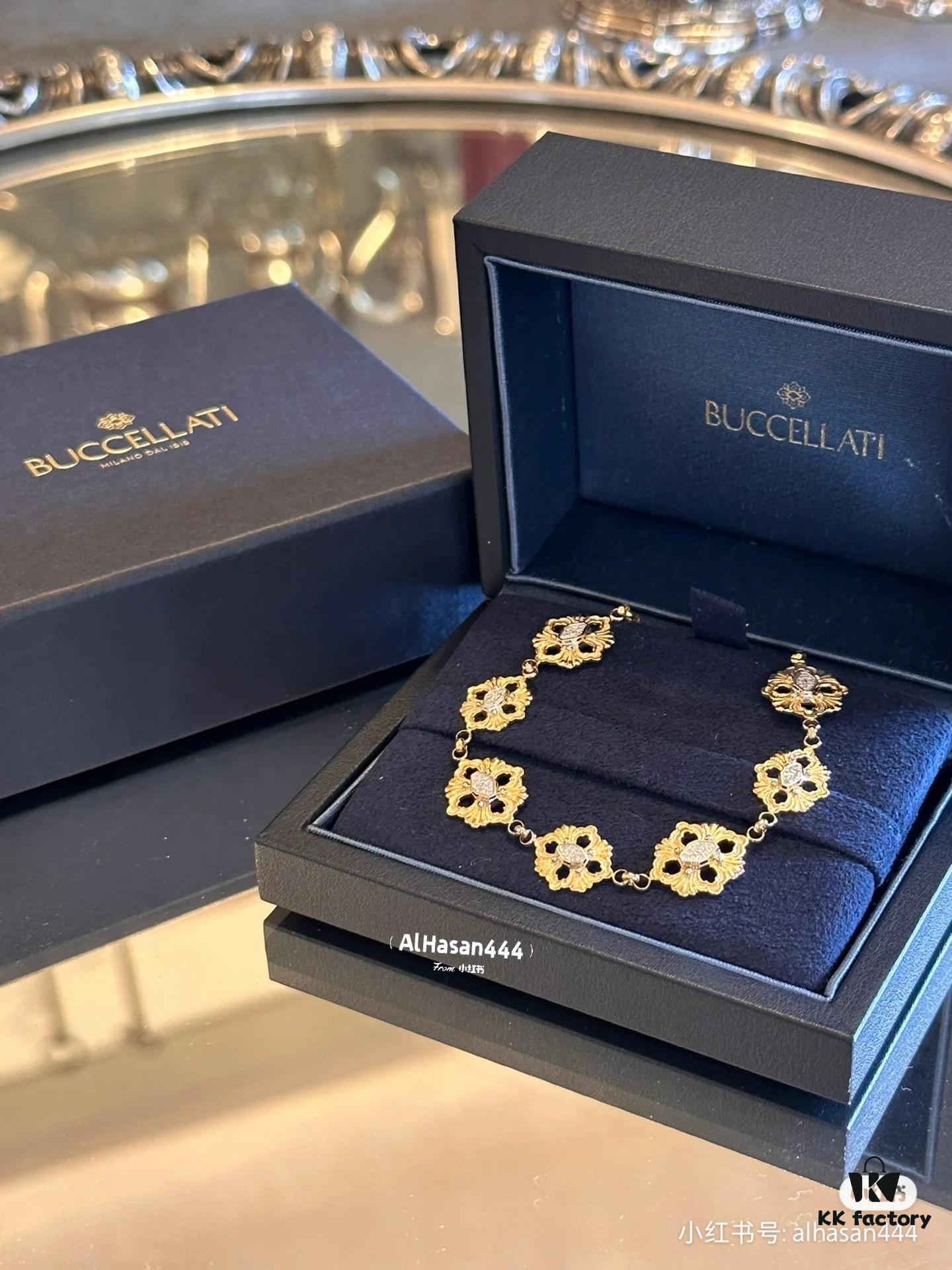 69301a8412f62673a6fad14b Buccellati, Italian High Jewelry Brand, Vintage Court Style Bracelet