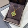Green Enamel Buccellati Opera Necklace