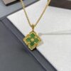 Green Enamel Buccellati Opera Necklace