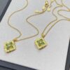 Green Enamel Buccellati Opera Necklace