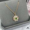 69301ad312f62673a6fad1a8 Buccellati Angel Vintage Court-style Diamond-set Filigree Necklace in Two-tone Rose Gold and White Gold, Yellow Gold and White Gold