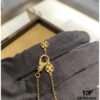 69301af812f62673a6fad1ce Buccellati Italian Luxury Jewelry Vintage Royal Style Diamond-Set Twisted Clover Shell Agate Chalcedony Reversible Necklace V Gold Material 18K Thick Gold Plating Original Chain End Original Clasp High Quality