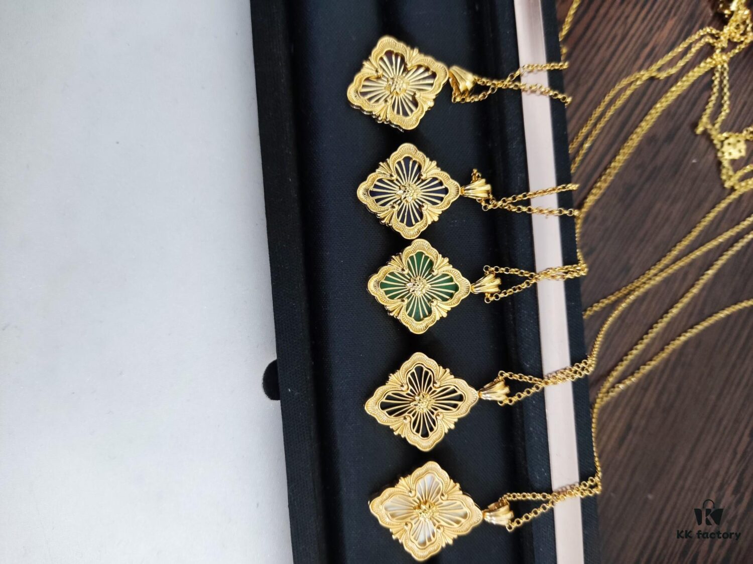 Buccellati Necklace in Five Colors, CNC Machined Components