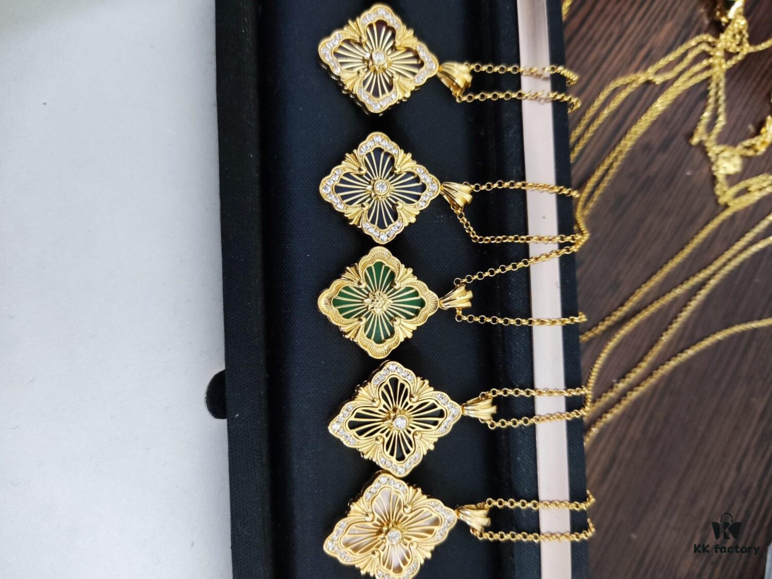 Buccellati Necklace in Five Colors, CNC Machined Components