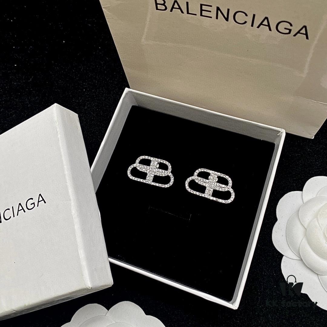 Balenciaga Classic Stud Earrings