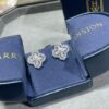 69301ba412f62673a6fad265 Harry Winston Diamond Links Full Diamond Clover Stud Earrings (White Diamonds)