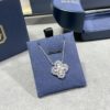 69301bab12f62673a6fad269 Harry Winston Diamond Links Full Diamond Clover Necklace (White Diamonds)