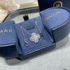 69301bb112f62673a6fad26d Harry Winston Diamond Links Full Diamond Clover Necklace (White Diamonds)