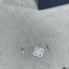 69301bb312f62673a6fad26e Harry Winston Diamond Links Full Diamond Clover Necklace (White Diamonds)