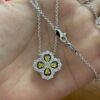 HW Diamond Loop Series Diamond Necklace Available in Multiple Colors