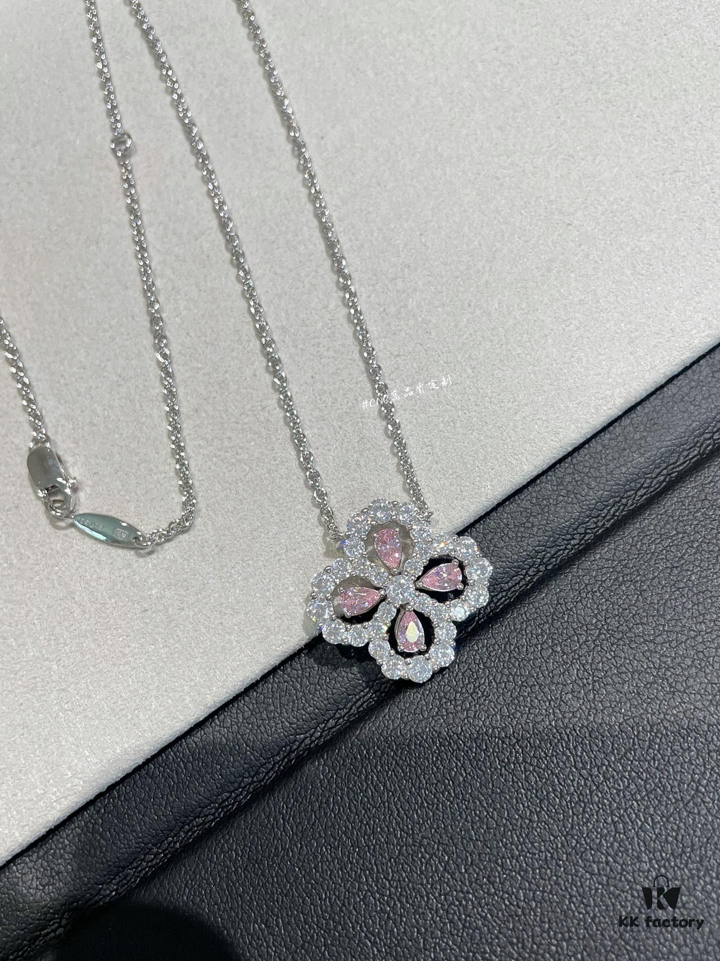 69301bca12f62673a6fad27e HW Loop Necklace in New Pink Color 💕