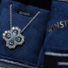 Hw Diamond Loop Diamond Necklace