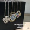 HW Diamond Loop Series Diamond Necklace, Three Colors Available